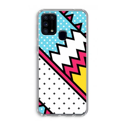 Pop Art #2: Samsung Galaxy M31 Transparant Hoesje