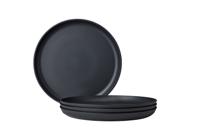 Set van 4 Mepal ontbijtborden silueta 230 mm nordic black