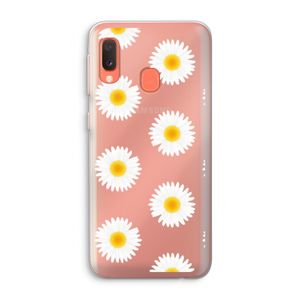 Margrietjes: Samsung Galaxy A20e Transparant Hoesje