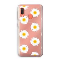 Margrietjes: Samsung Galaxy A20e Transparant Hoesje