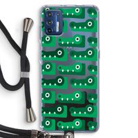 Crocs: Motorola Moto G9 Plus Transparant Hoesje met koord