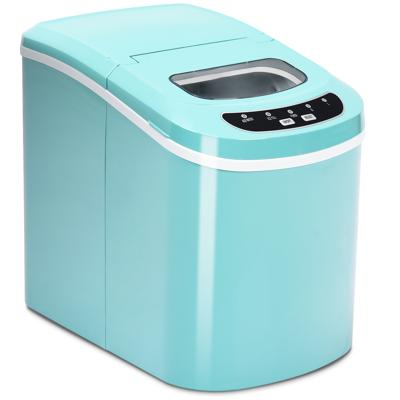 Ice Maker Machine Draagbare Ijsmachine met 2,2 L Watertank 24 x 33 x 36 cm Groen