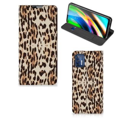 Motorola Moto G9 Plus | Hoesje maken | Leopard