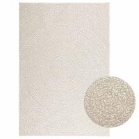 Vloerkleed ZIZUR room binnen en buiten 120x170 cm jute look