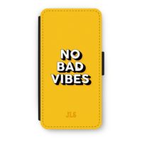 No Bad Vibes: iPhone 8 Plus Flip Hoesje
