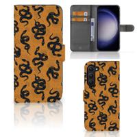 Telefoonhoesje | Met pasjeshouder | voor Samsung Galaxy S23 Plus Snakes