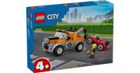 Lego city 60435 sleepwagen en sportautoreparatie