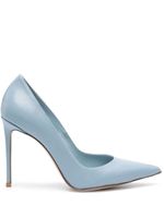 Le Silla escarpins Eva 100 mm en cuir - Bleu - thumbnail