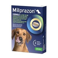 Krka Milprazon kauwtabletten ontwormingstabletten hond