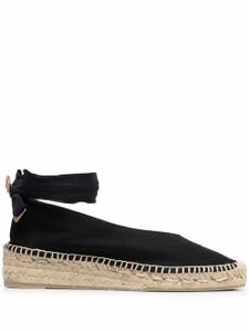 Castañer espadrilles Karenina à bride nouée - Noir