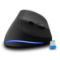 MEDIA-TECH VERTIC RF MT1123 Draadloze verticale muis RF 2400 DPI Zwart