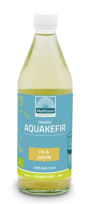 Mattisson HealthStyle Biologische AquaKefir Fig & Lemon Drink