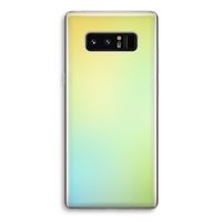 Minty mist pastel: Samsung Galaxy Note 8 Transparant Hoesje