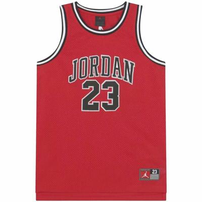 Basketbal T-shirt Jordan 23 Rood - Maat: 13-15 Jaar
