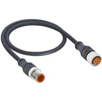 Lutronic 1092 Sensor/actuator aansluitkabel M12 Aantal polen: 4 Stekker, recht 0.60 m 1 stuk(s)