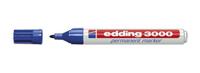 Edding permanent marker 3000 (blauw)
