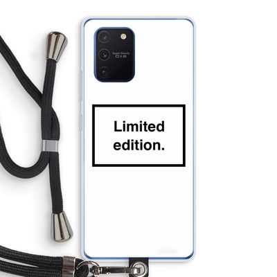 Limited edition: Samsung Galaxy Note 10 Lite Transparant Hoesje met koord