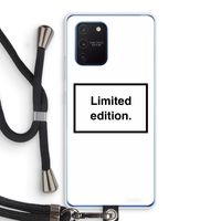Limited edition: Samsung Galaxy Note 10 Lite Transparant Hoesje met koord