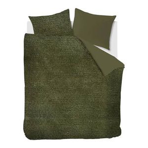 At Home by Beddinghouse Cosy Corduroy Dekbedovertrek 240 x 220 cm - Groen