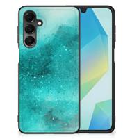 Kleurrijke Telefoonhoesje Samsung Galaxy A16 5G/4G Painting Blue