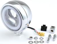 DAYTONA hoofdkoplamp "led" headlights led 12mm chr, bottom