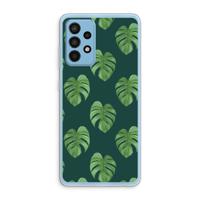 Monstera leaves: Samsung Galaxy A52 Transparant Hoesje