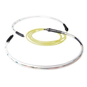 ACT RL2303 Prefab Glasvezel Kabel Singlemode OS2 4-voudig LC Connectoren - 30 meter