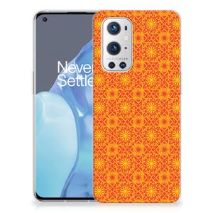 OnePlus 9 Pro TPU bumper Batik Oranje