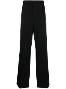 Jil Sander pantalon en laine à coupe droite - Noir