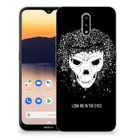 Silicone Back Case Nokia 2.3 Skull Hair