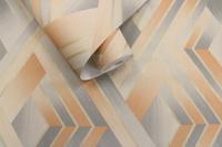Dutch Wallcoverings Patagonia - Tranquilo - Beige/Orange