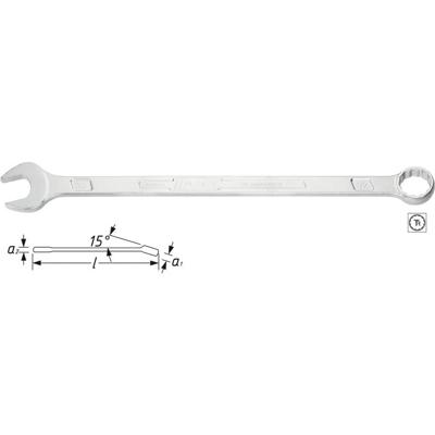 Hazet 600LG-10 600LG-10 Ring-steeksleutel Sleutelbreedte (metrisch) 10 mm