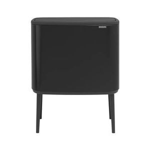 Brabantia Bo Touch Bin Afvalemmer 11 + 23 L - Zwart