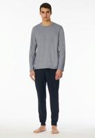 Schiesser Schiesser Pyjama long midnight blue 182514 52/L