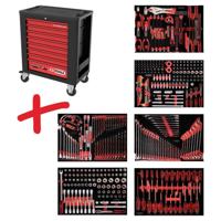 KS Tools NEW-63153 Werkplaatswagen Kleur (specifiek): Zwart, Rood