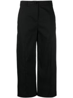 Patrizia Pepe pantalon palazzo à coupe courte - Noir