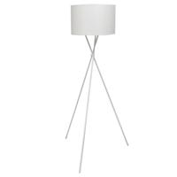 VidaXL Vloerlamp inclusief lampenkap wit