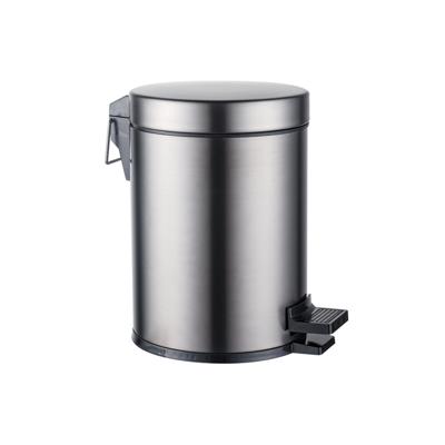 Fortifura Calvi pedaalemmer - 5 liter - rond - Geborsteld Gunmetal PVD SW1111580