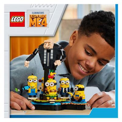 LEGO despicable me 75582 bouwbare gru en minions