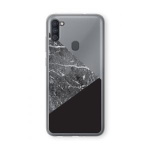 Combinatie marmer: Samsung Galaxy A11 Transparant Hoesje