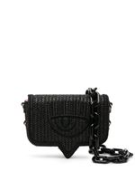 Chiara Ferragni petit sac à bandoulière à motif Eyelike - Noir - thumbnail