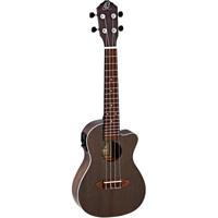 Ortega Earth Series RUCOAL-CE concert ukelele bruin