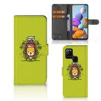 Samsung Galaxy A21s Leuk Hoesje Doggy Biscuit