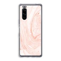 Peach bath: Sony Xperia 5 Transparant Hoesje