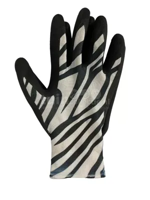 KIXX Tuinhandschoenen Smiling Zebra mt 7