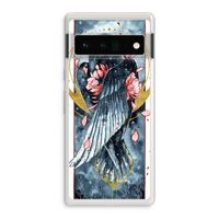 Golden Raven: Google Pixel 6 Pro Transparant Hoesje Golden Raven: Google Pixel 6 Pro Transparant Hoesje