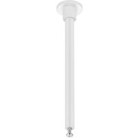 Spanningsrail Ophangset - 2 Stuks - Trion Dual - 12cm - Mat Wit - Rond - Aluminium