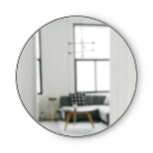 Umbra Hub Spiegel 94x94x3cm glas grijs 358370-918