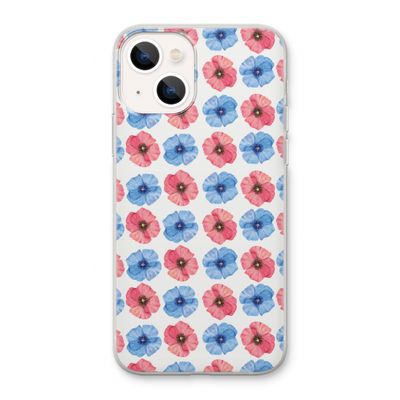 Klaproosjes: iPhone 13 Transparant Hoesje