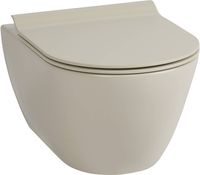 Ben Segno hangtoilet Xtra glaze+ Free flush mat beige - thumbnail